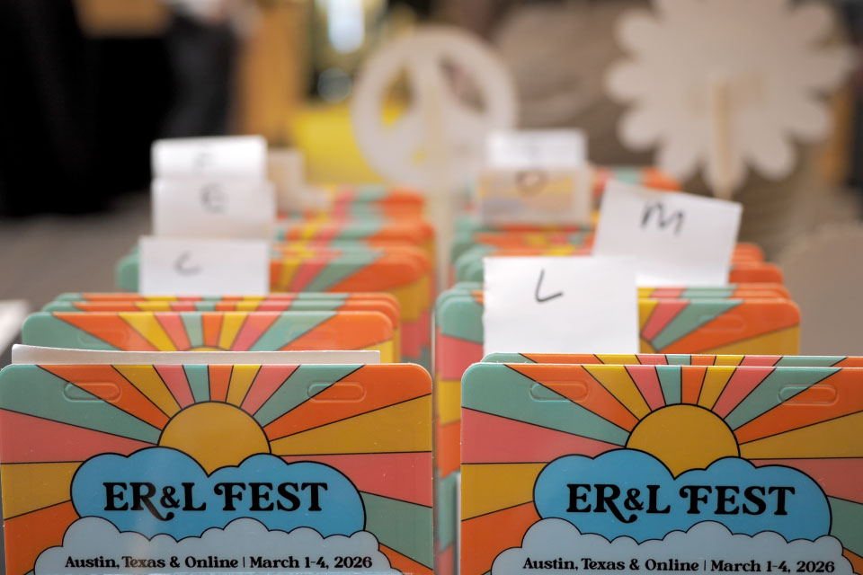 ER&L Fest Lanyard Design