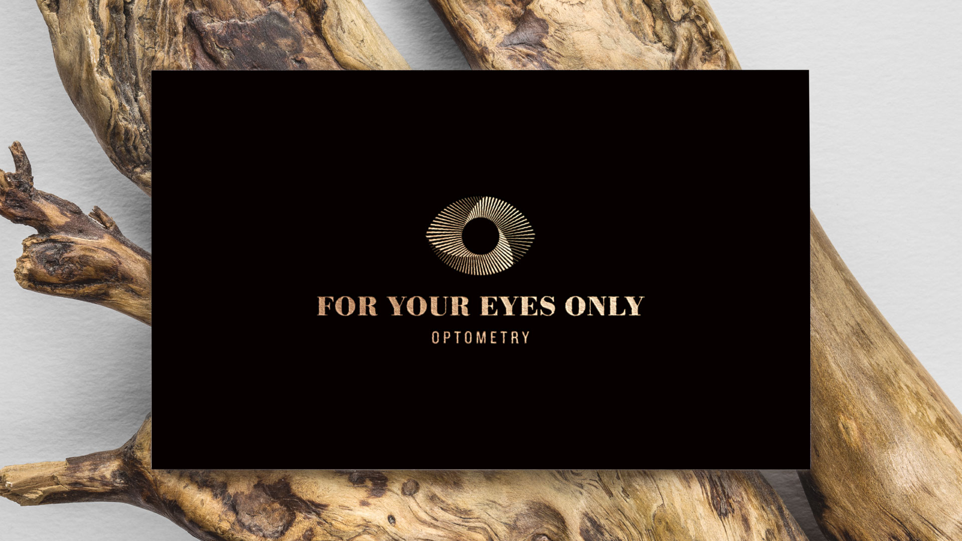 For Your Eyes Only Optometry Logo Design