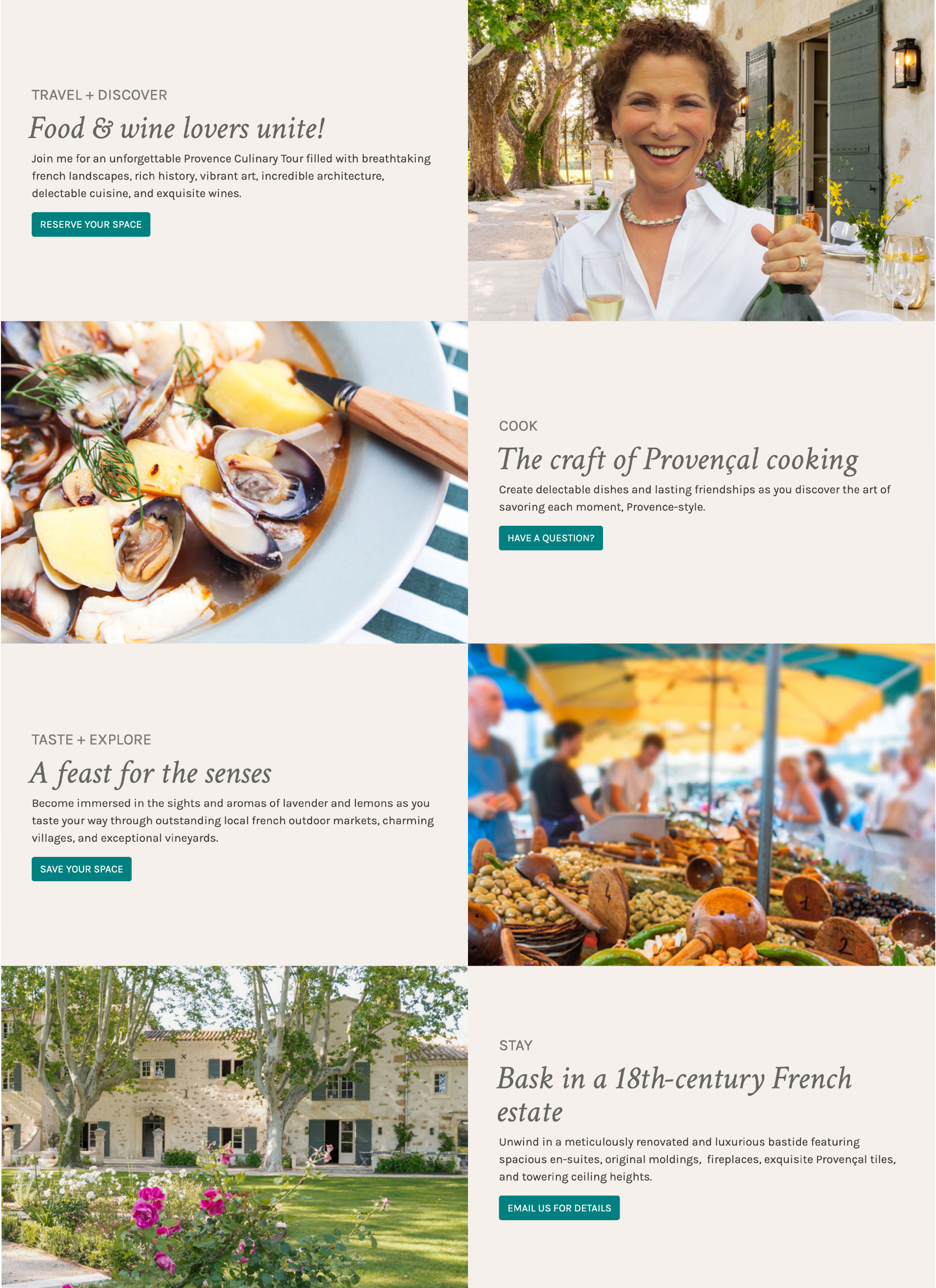 International Culinary Tour Design