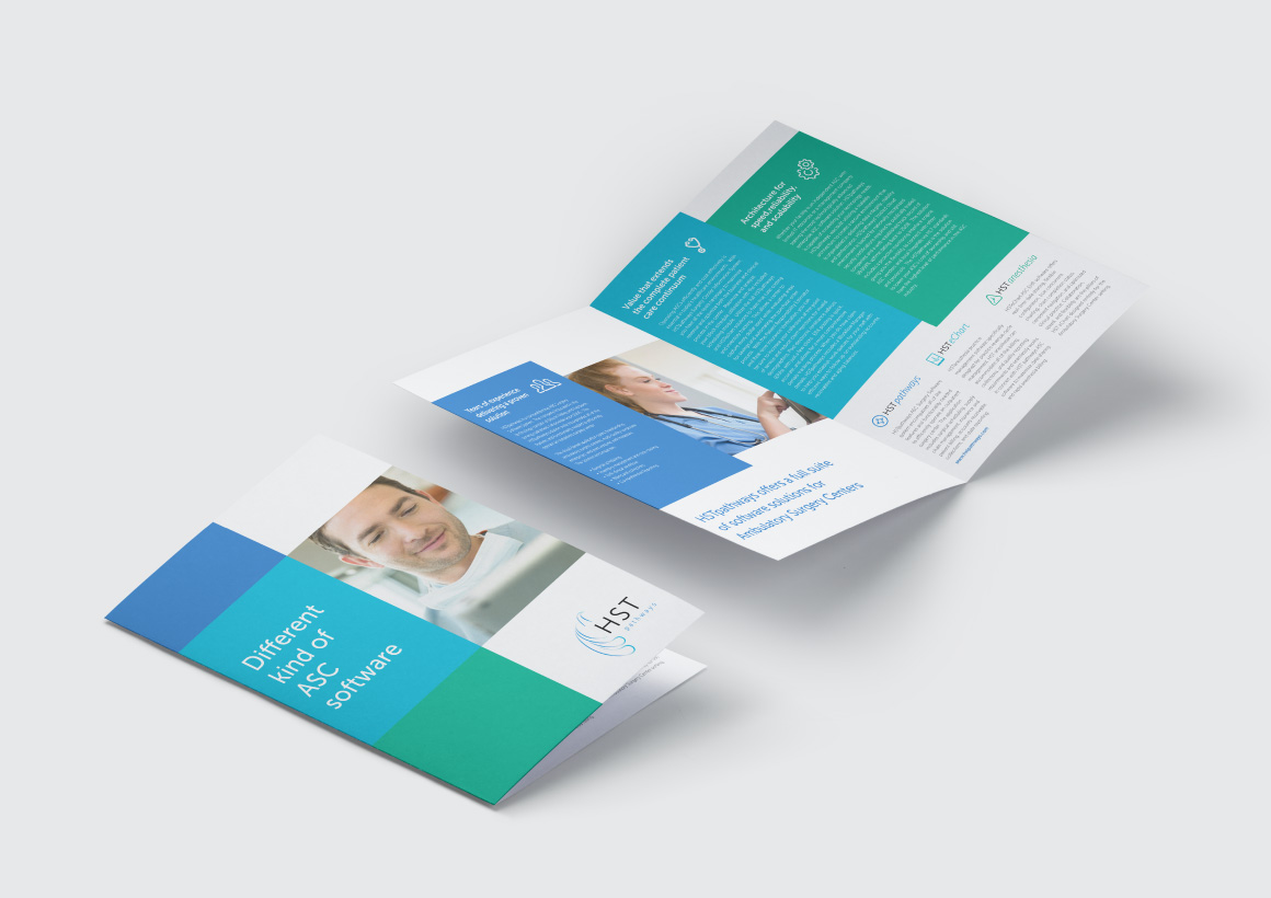 healthcare brochure design