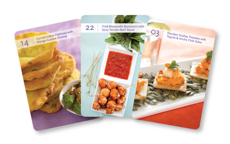 recipe deck card design