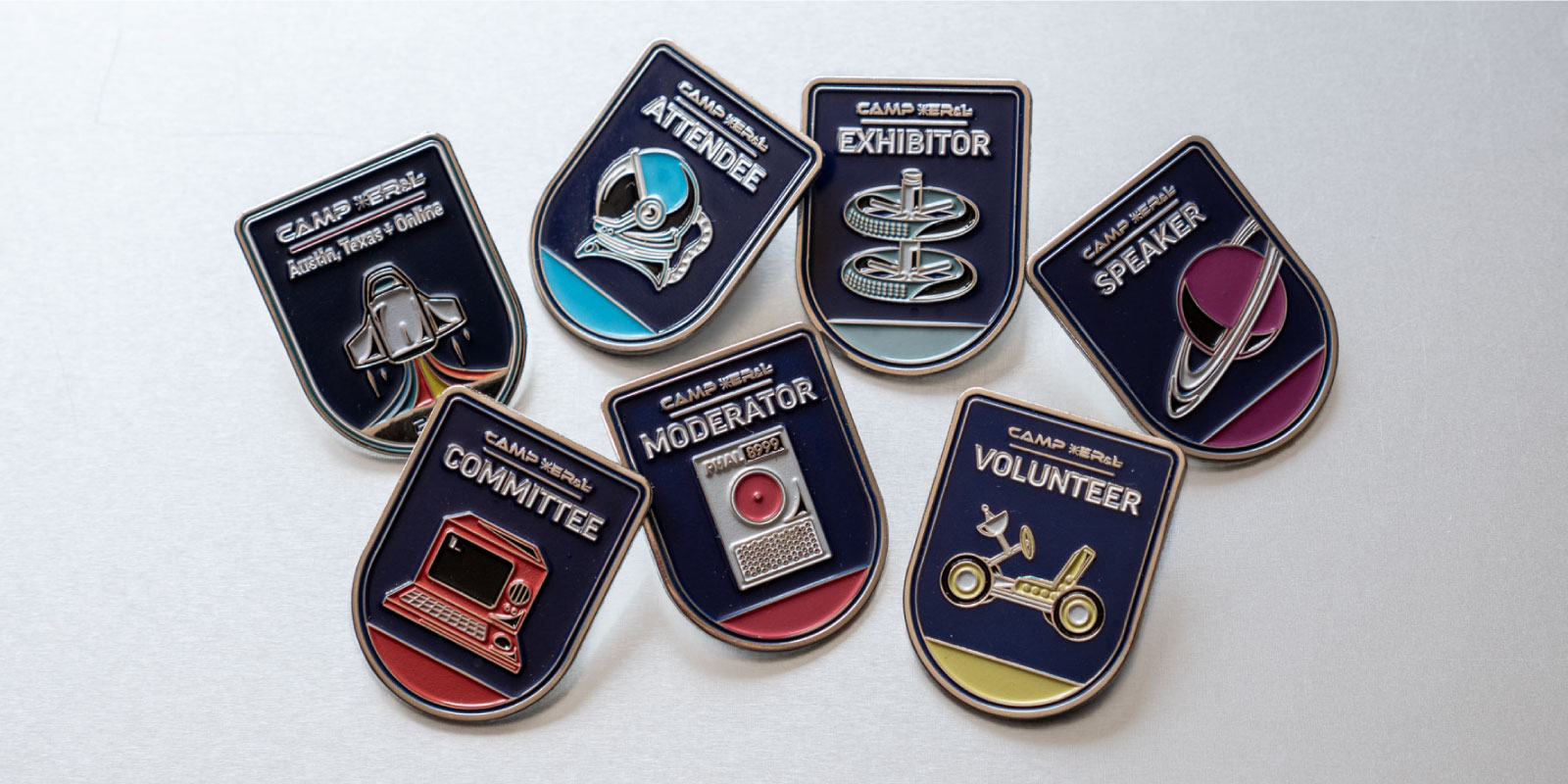 Camp ERL Metal Pins