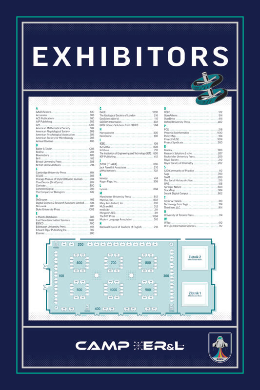 Camp ERL Exhibitors Poster Design